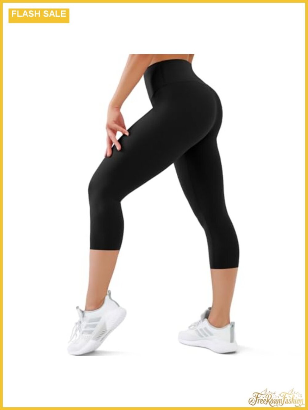 High Waisted Capri Leggings Buttery Soft Yoga Pants Women